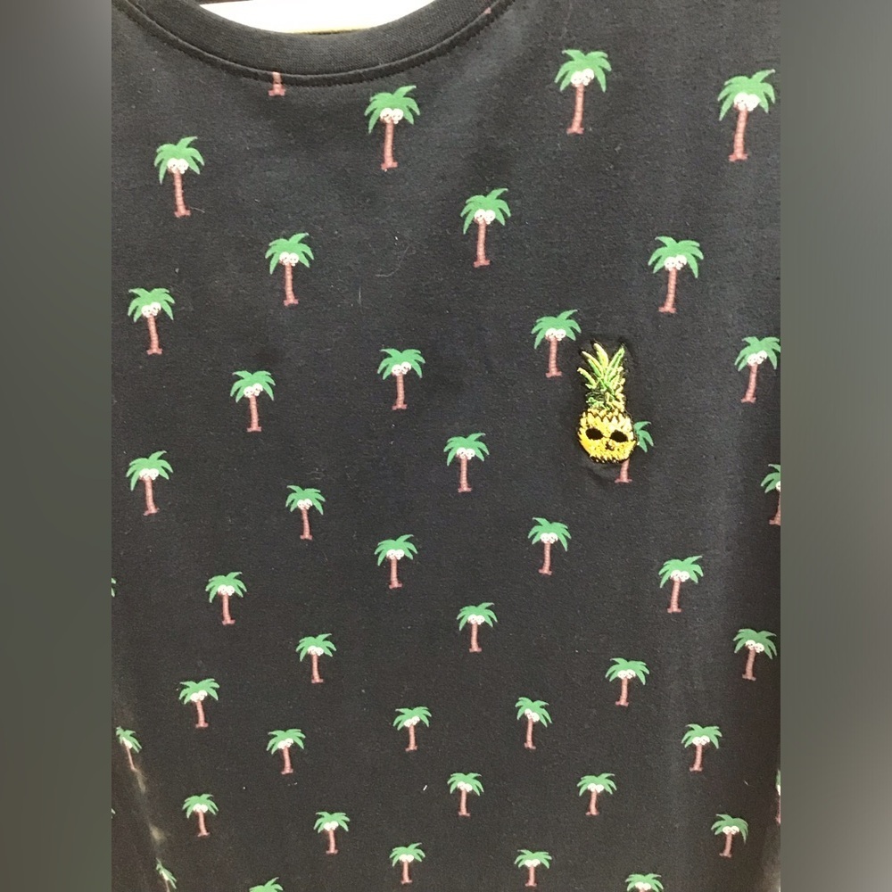 Men’s Test of Time Skull Pineapple and Coconut T-shirt Large - Picture 5 of 7